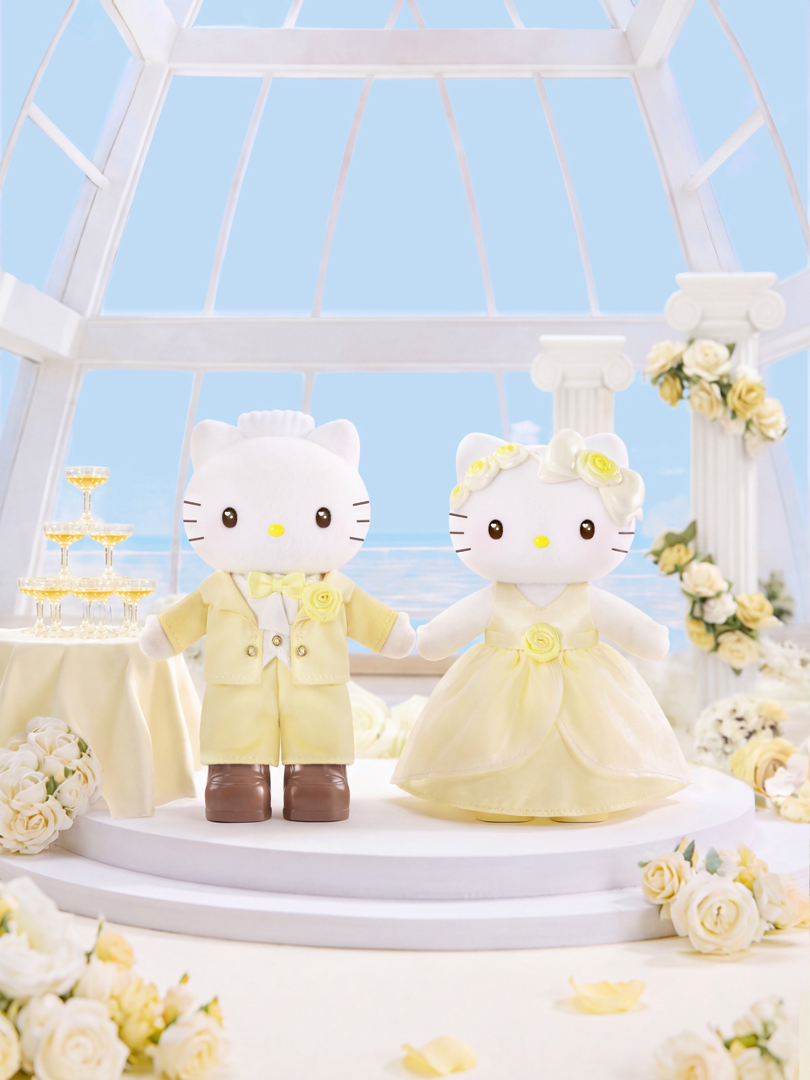 Hello Kitty & Dear Daniel Century Wedding Series Plush Blind Box