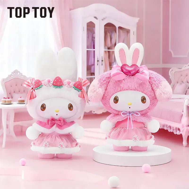 My Melody Strawberry Cookie & Colorful Frosting Series Vinyl Plush