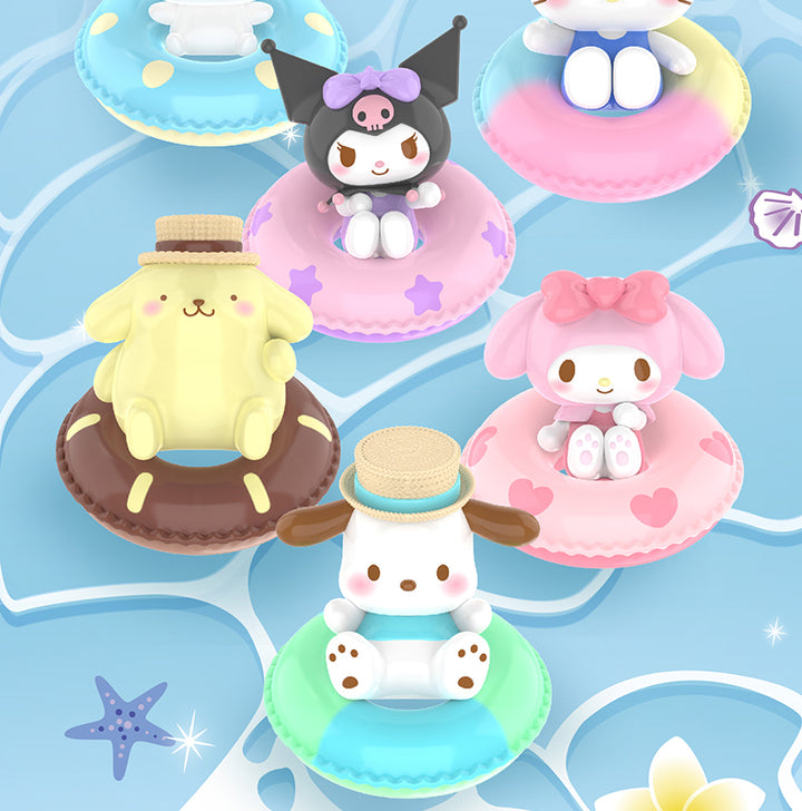 Sanrio Family MlNl swimming ring series blind bag