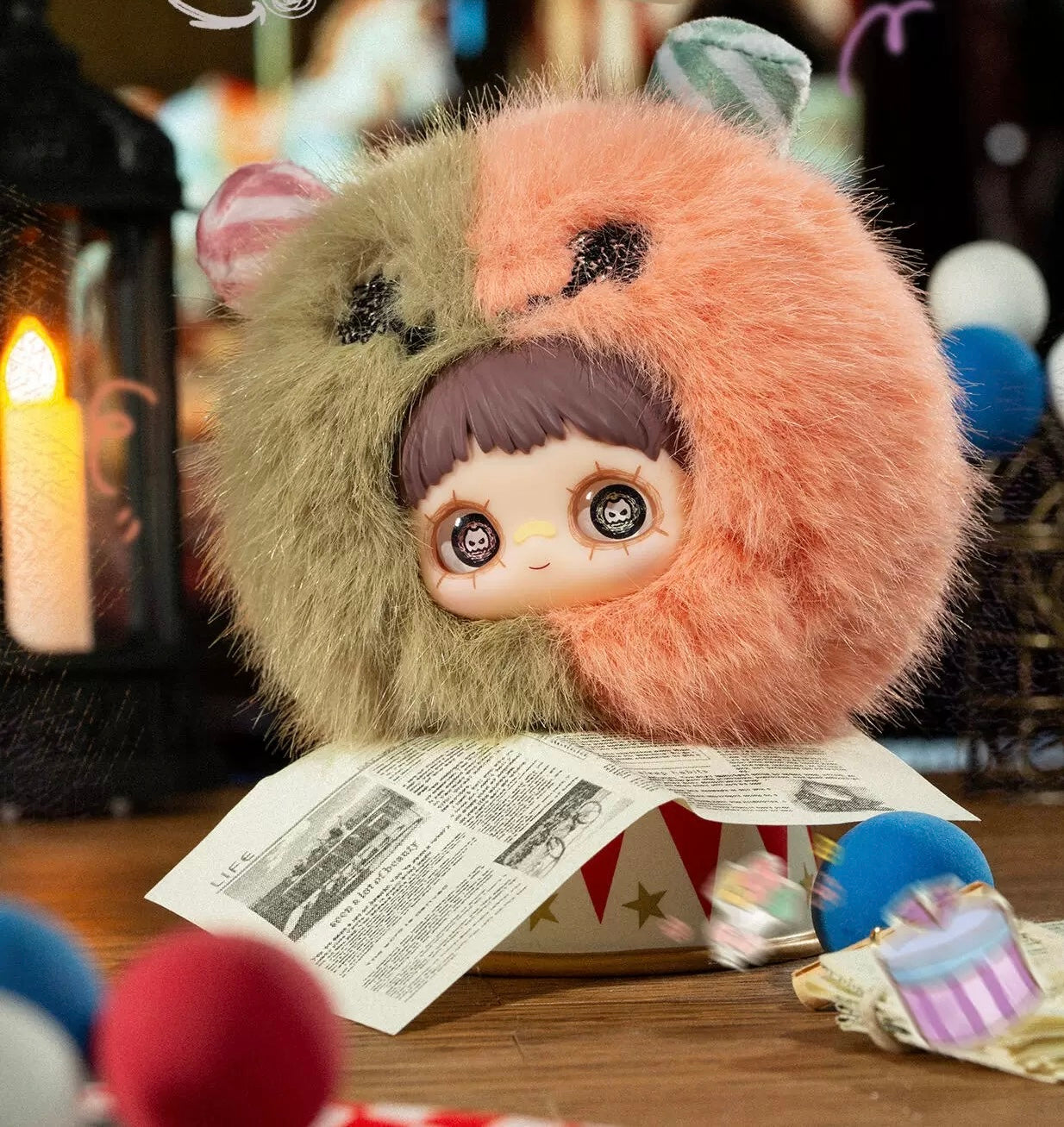 美美瘋狂馬戲團系列毛絨盲盒