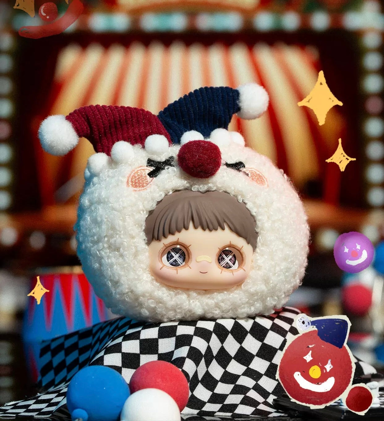 メイメイ クレイジーサーカスシリーズ ぬいぐるみ ブラインドボックス