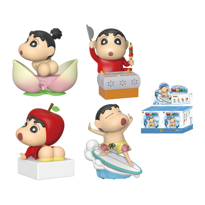 CRAYON SHINCHAN Naughty Diary Series Articulated Figures Blind Вох