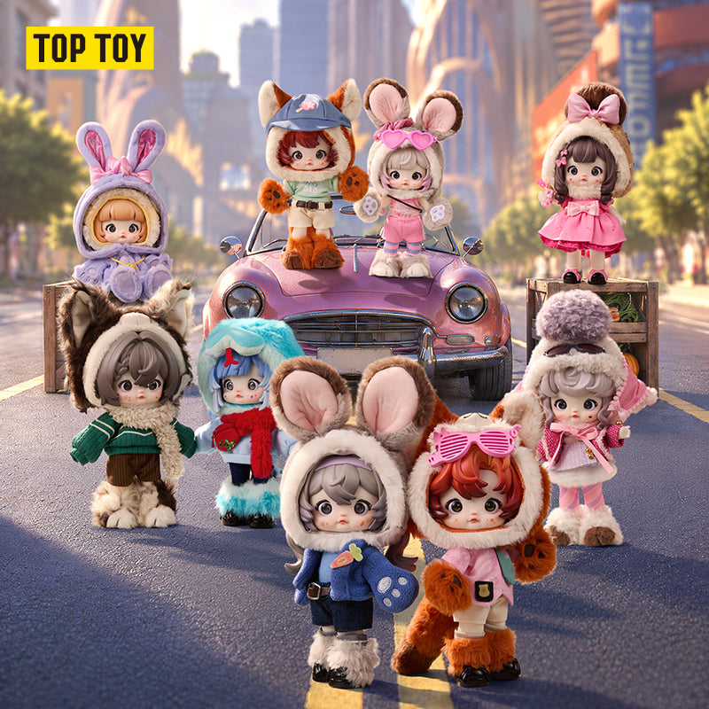 Nommi × Zootopia Metropolis Adventure Series 5-Joint Articulated Doll Blind Box