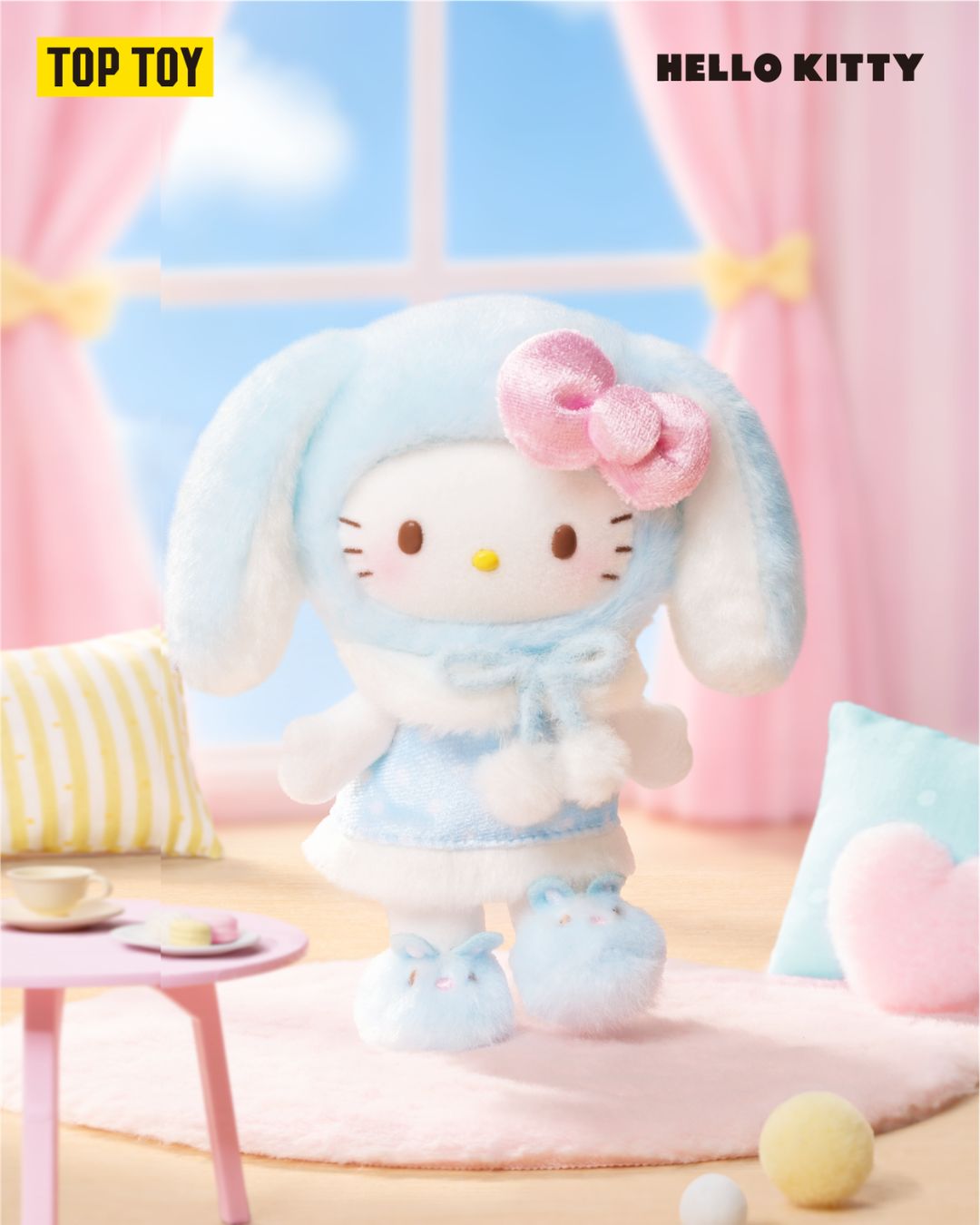 Hello Kitty Lop Ear Bunny Series Plush Pendant Blind Box