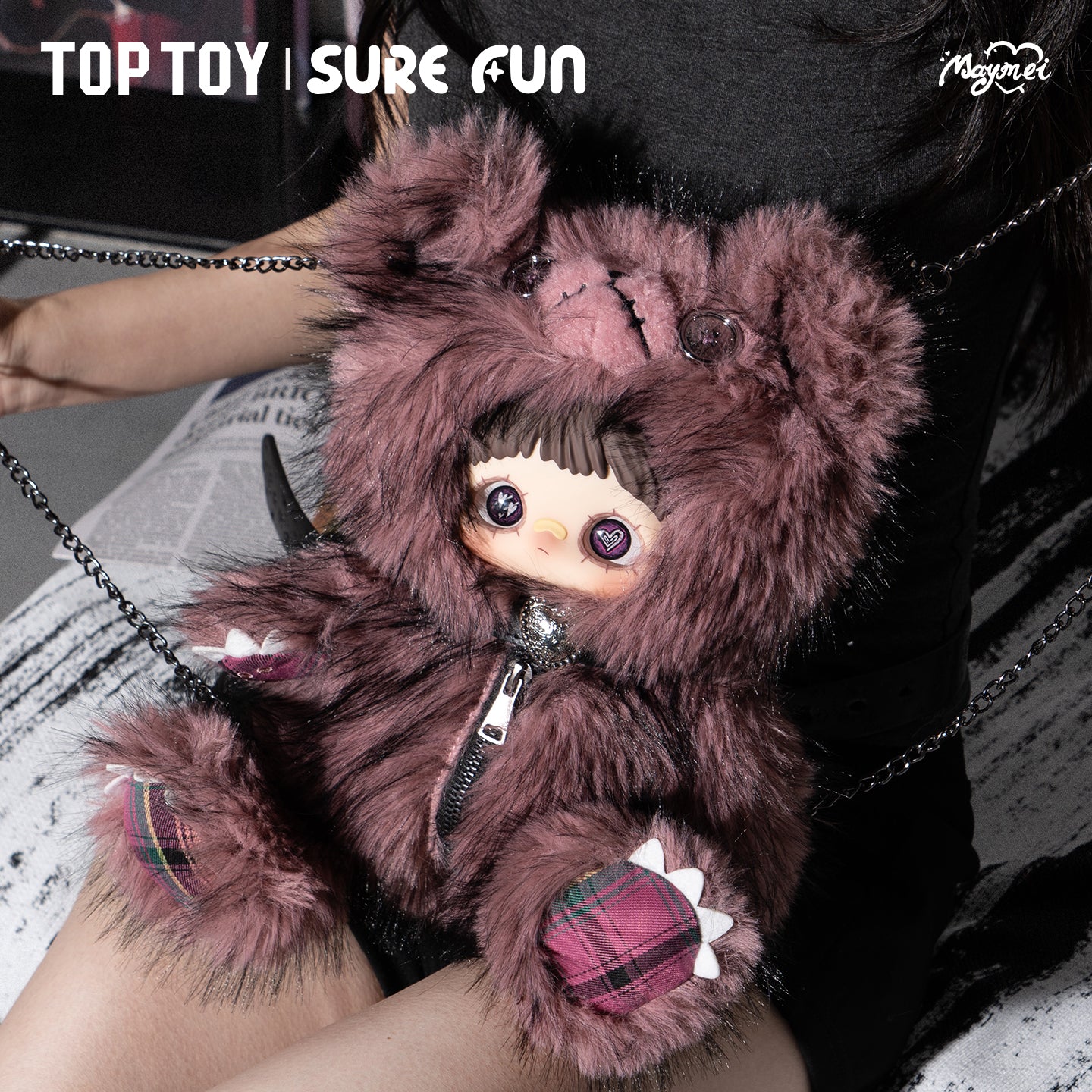 MAYMEI Rebel Dollシリーズ ぬいぐるみリュック ブラインドボックス