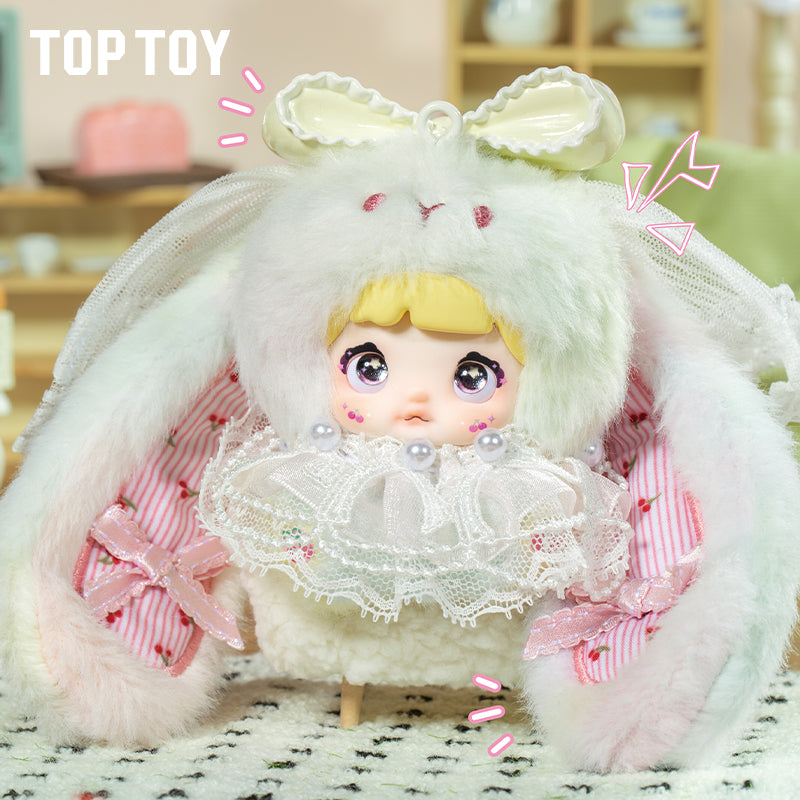 Nommi baby swee theart bunny 3点セット Nommi Baby Sweetheart Bunny Plush Series - 米宝甜心兔兔毛绒