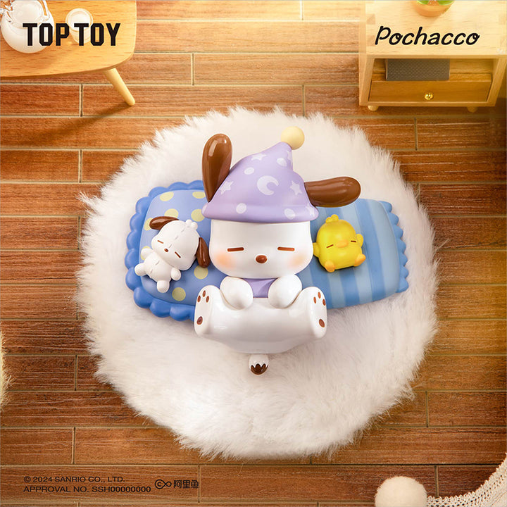 TOPTOY Pochacco Vintage Time Train Series Blind Box-nap