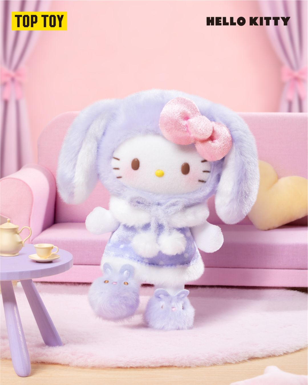 Hello Kitty Lop Ear Bunny Series Plush Pendant Blind Box