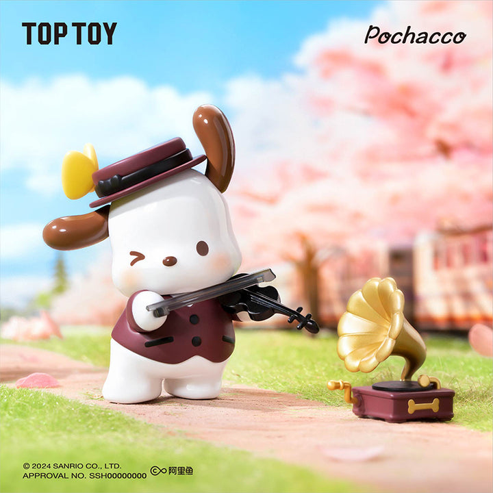 TOPTOY Pochacco Vintage Time Train Series Blind Box-music