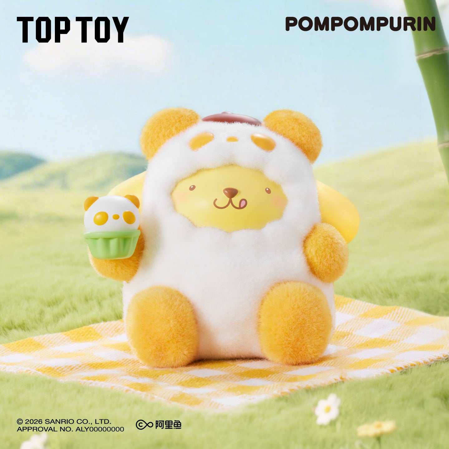 Sanrio characters Colorful Panda Series Figures Blind Box