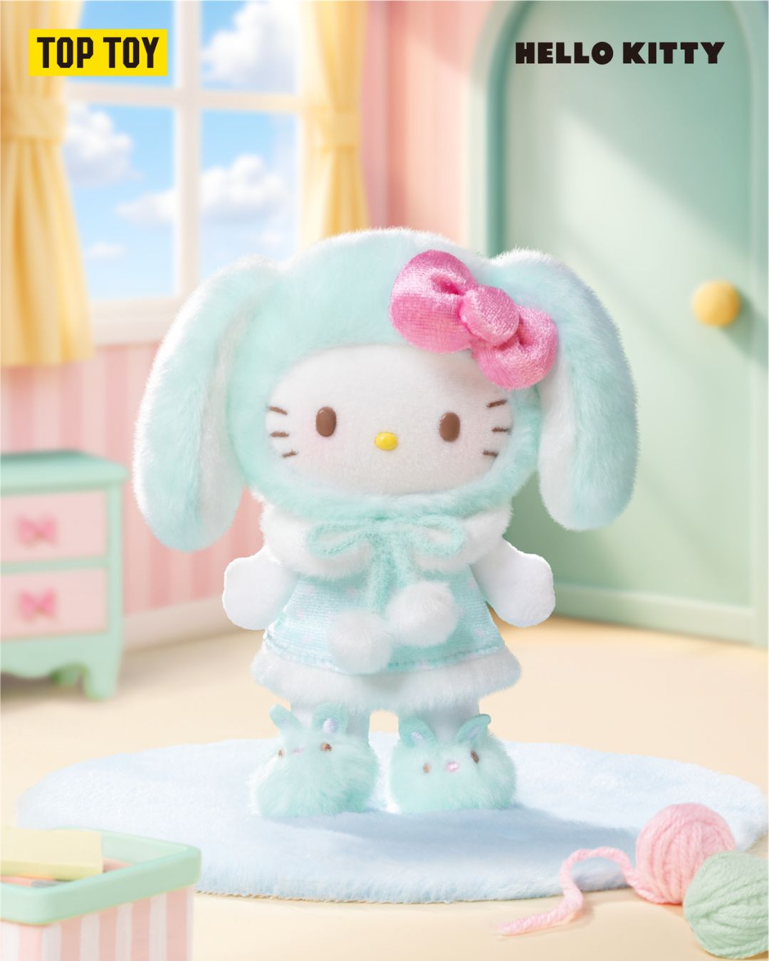 Hello Kitty Lop Ear Bunny Series Plush Pendant Blind Box