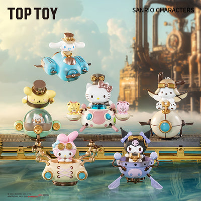 Figuren aus der Steampunk-Serie von Sanrio Characters
