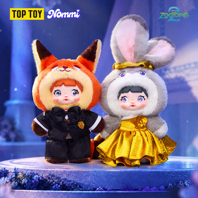 Nommi × Zootopia Best Dance Partners Series 400% Vinyl Plush Set