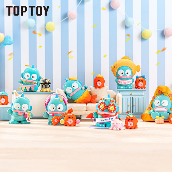 TOPTOY HANGYODON ハンギョドン フィギュアセット サンリオ ハンギョドン Happy Birthday ブラインドボックス – TOPTOY