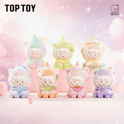 MEE MEE Dreamy Pony 열쇠고리 시리즈 비닐 플러시 블라인드 박스
