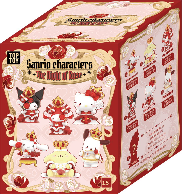 Sanrio The Night Of Rose Series Blind Boxes – TOPTOY Sanrio The Night Of Rose Series Blind Boxes – TOPTOY