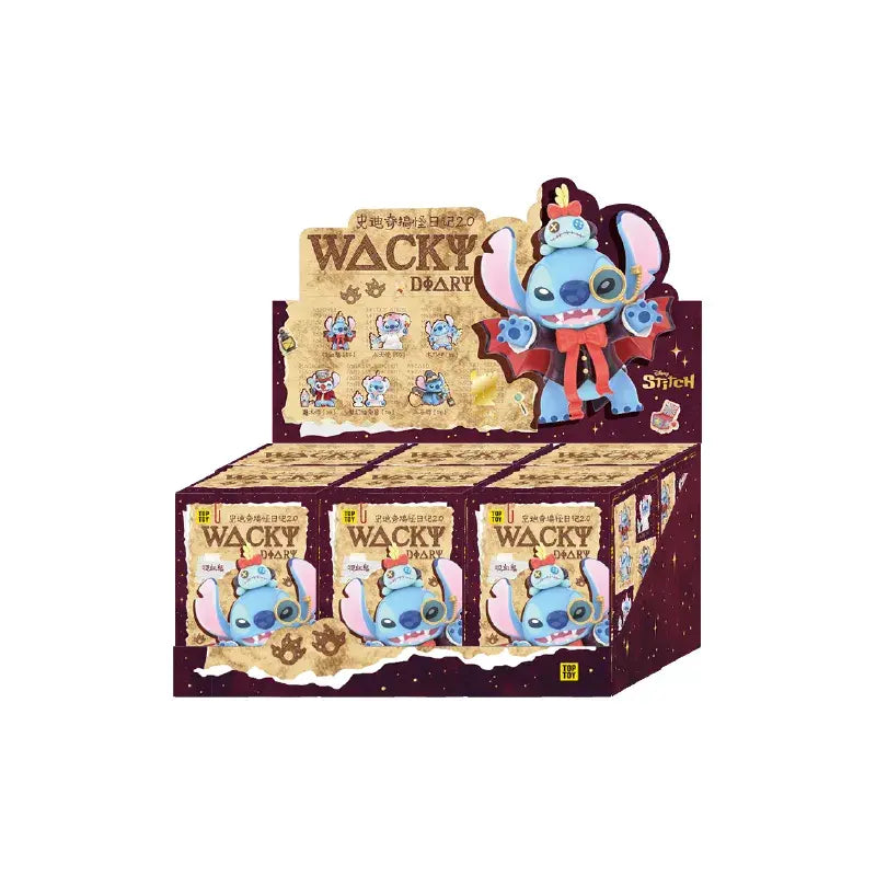 Disney Stitch's Wacky Diary 2.0 Series Figures Blind Box – TOPTOY Disney Stitch's Wacky Diary 2.0 Series Figures Blind Box – TOPTOY
