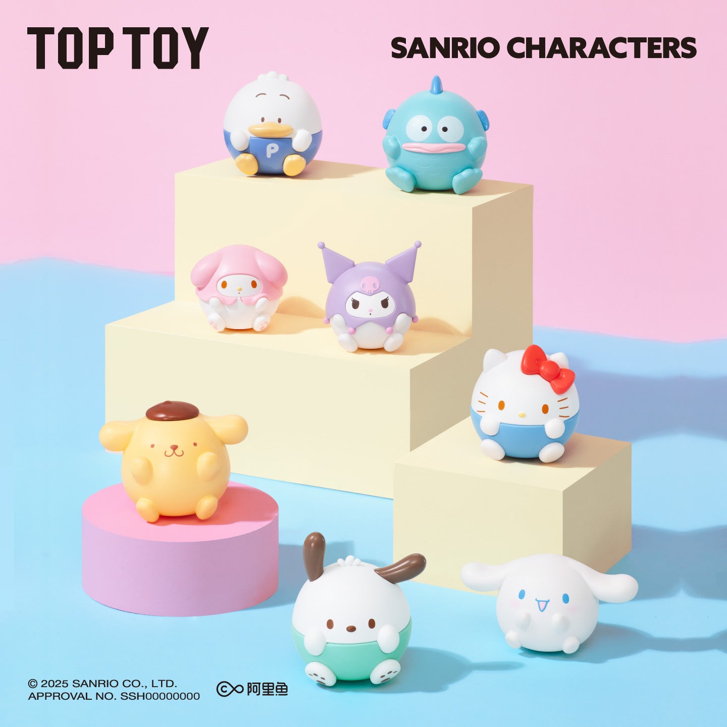 サンリオキャラクターズ ラウンディミニフィギュア サプライズ