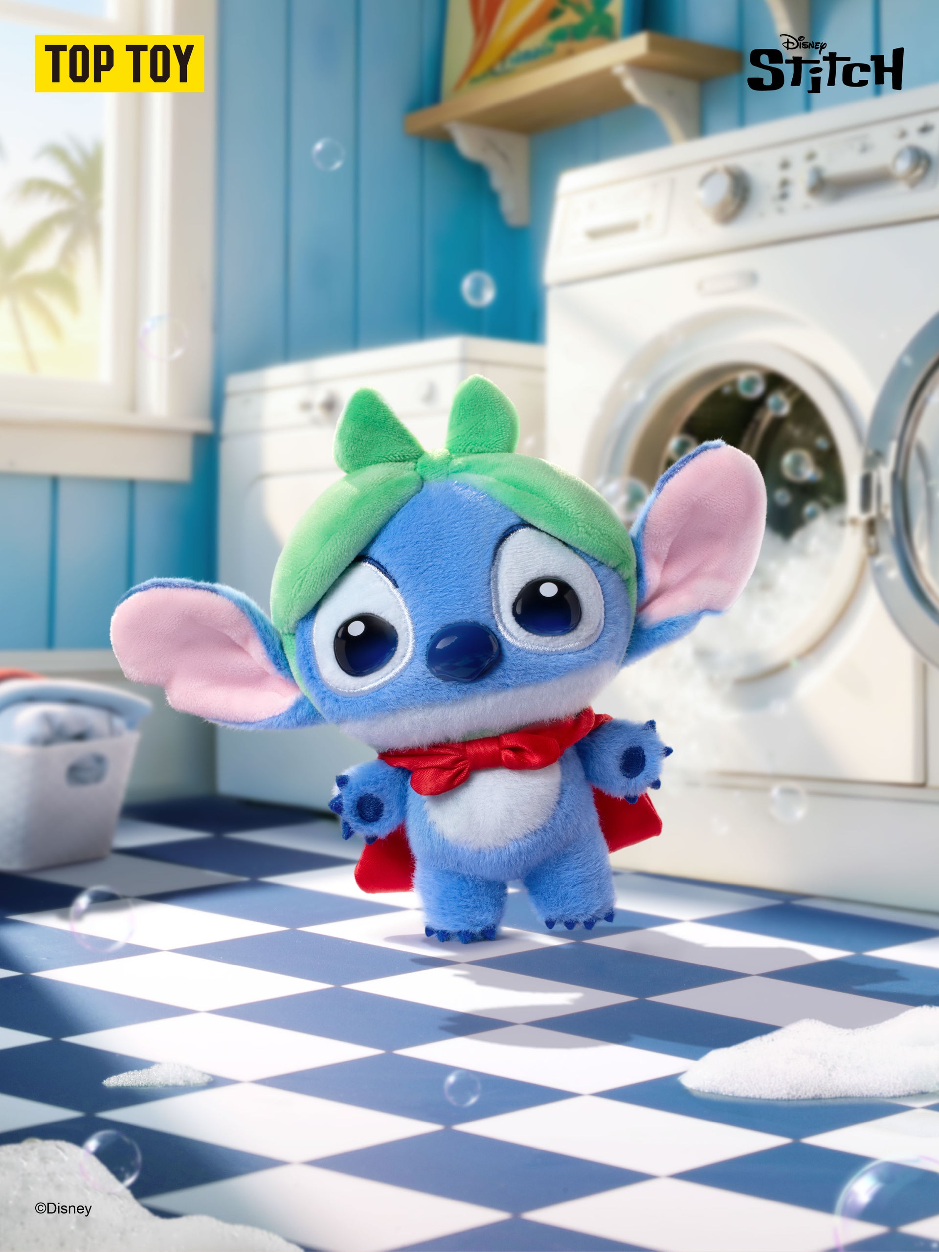 Disney Stitch in Cute Costumes Series Plush Charm Blind Box