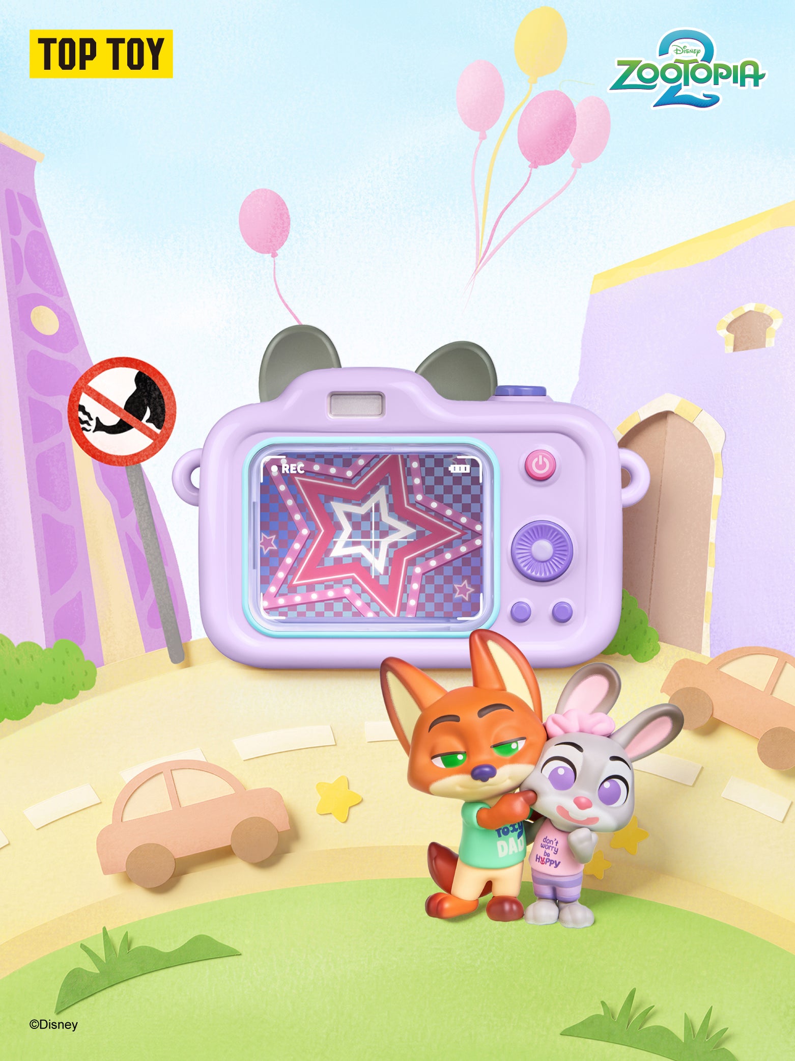 Disney Zootopia 2 Judy & Nick Frozen Moments Series Figures Blind Box