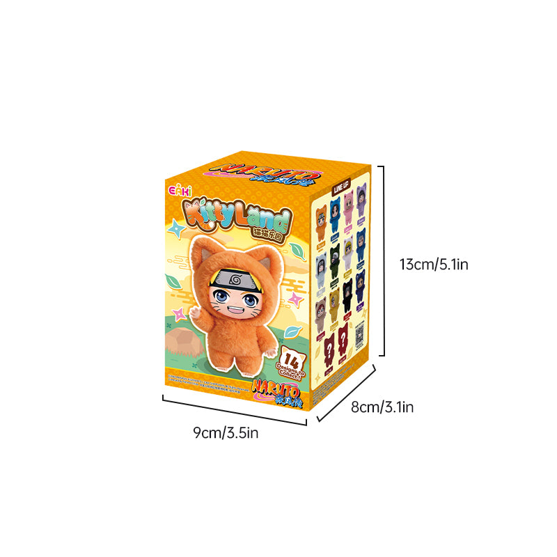 NARUTO Shippuden KittenLand Series Keychain Blind Box