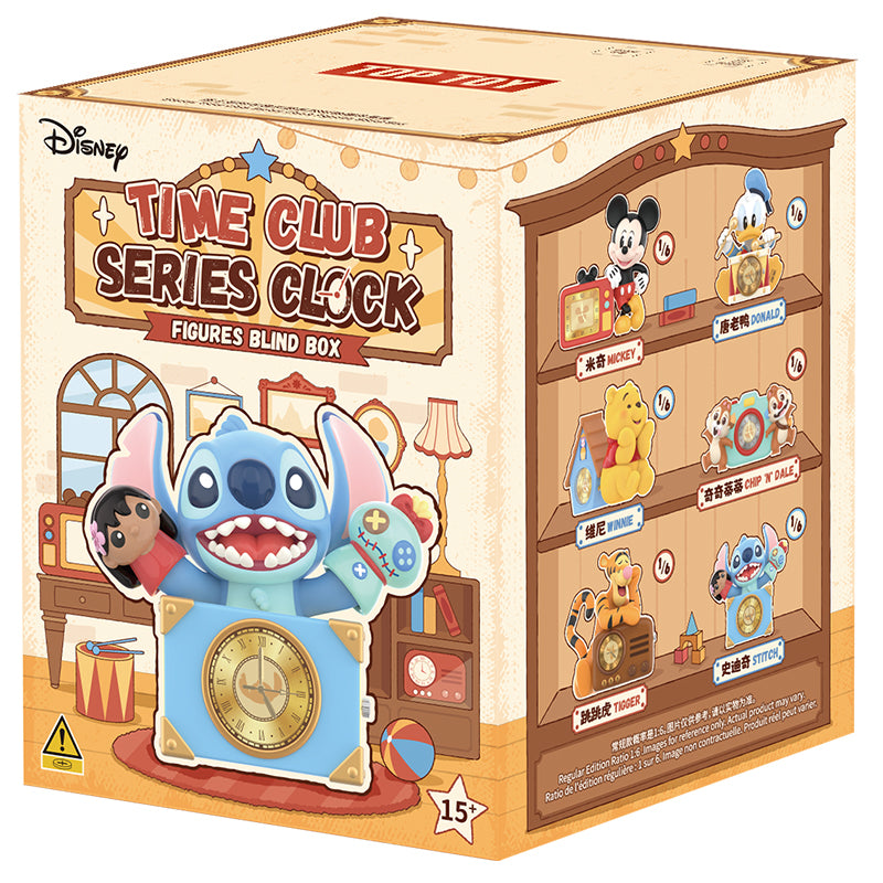Disney Time Club Series Clock Figurine Blind Box