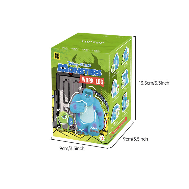 Disney PIXAR Monsters Work Log Series Blind Box size 2