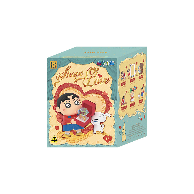 CRAYON SHINCHAN Shape Of Love Series Figures Blind Box