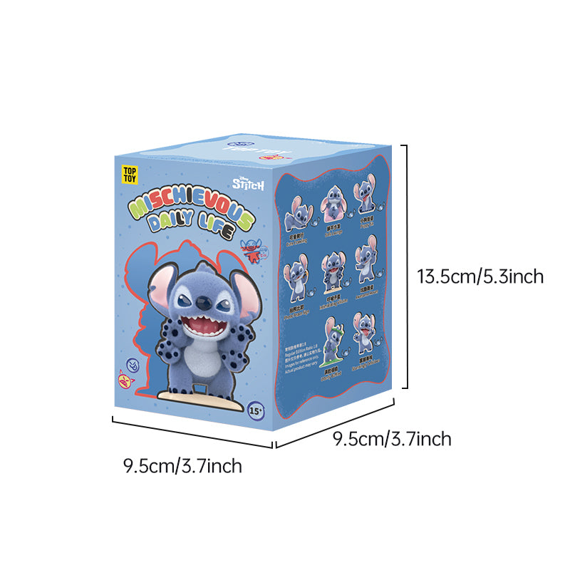 Disney Stitch Mischievous Daily Life Series Figure Blind Box size 2