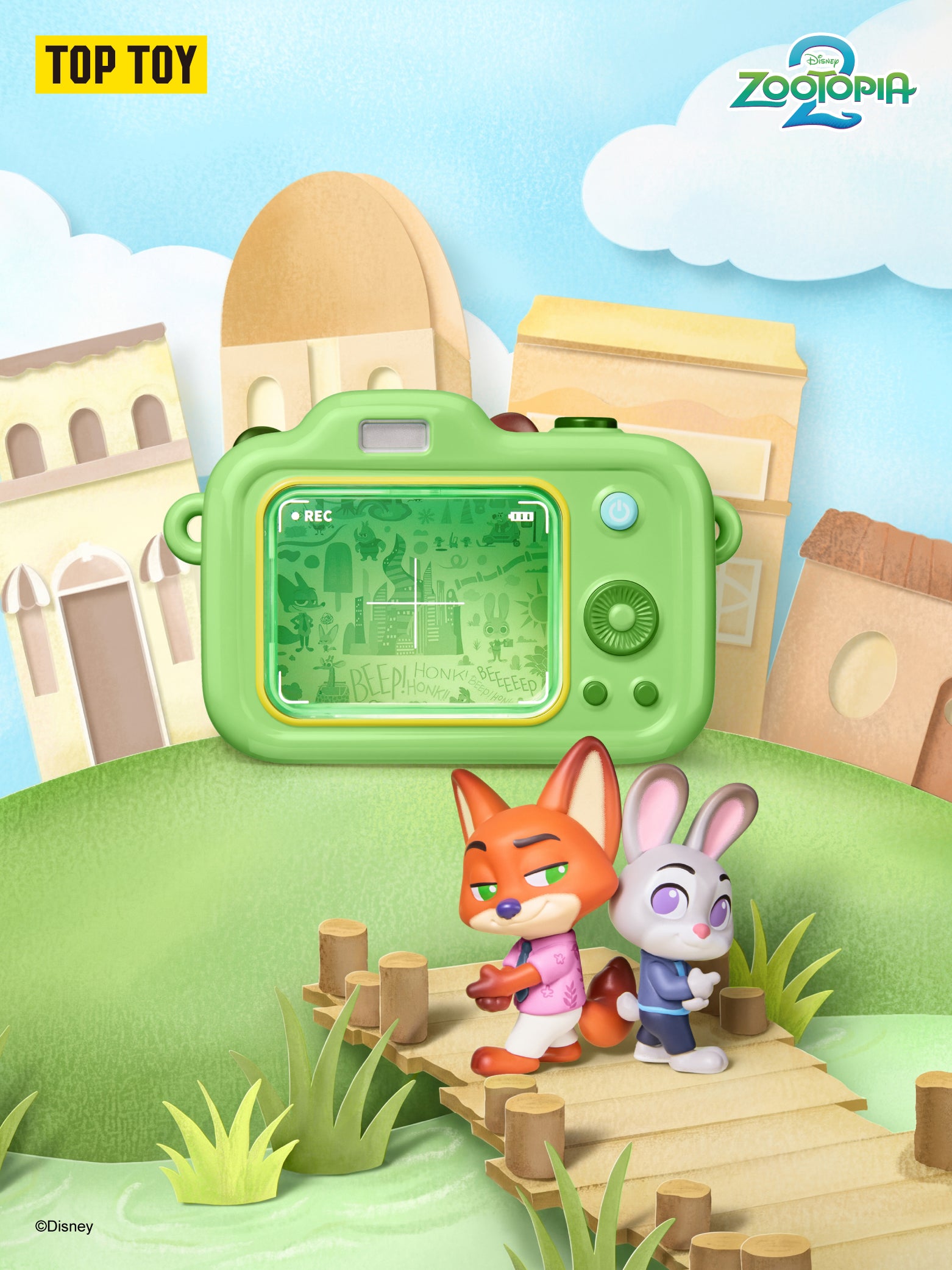Disney Zootopia 2 Judy & Nick Frozen Moments Series Figures Blind Box