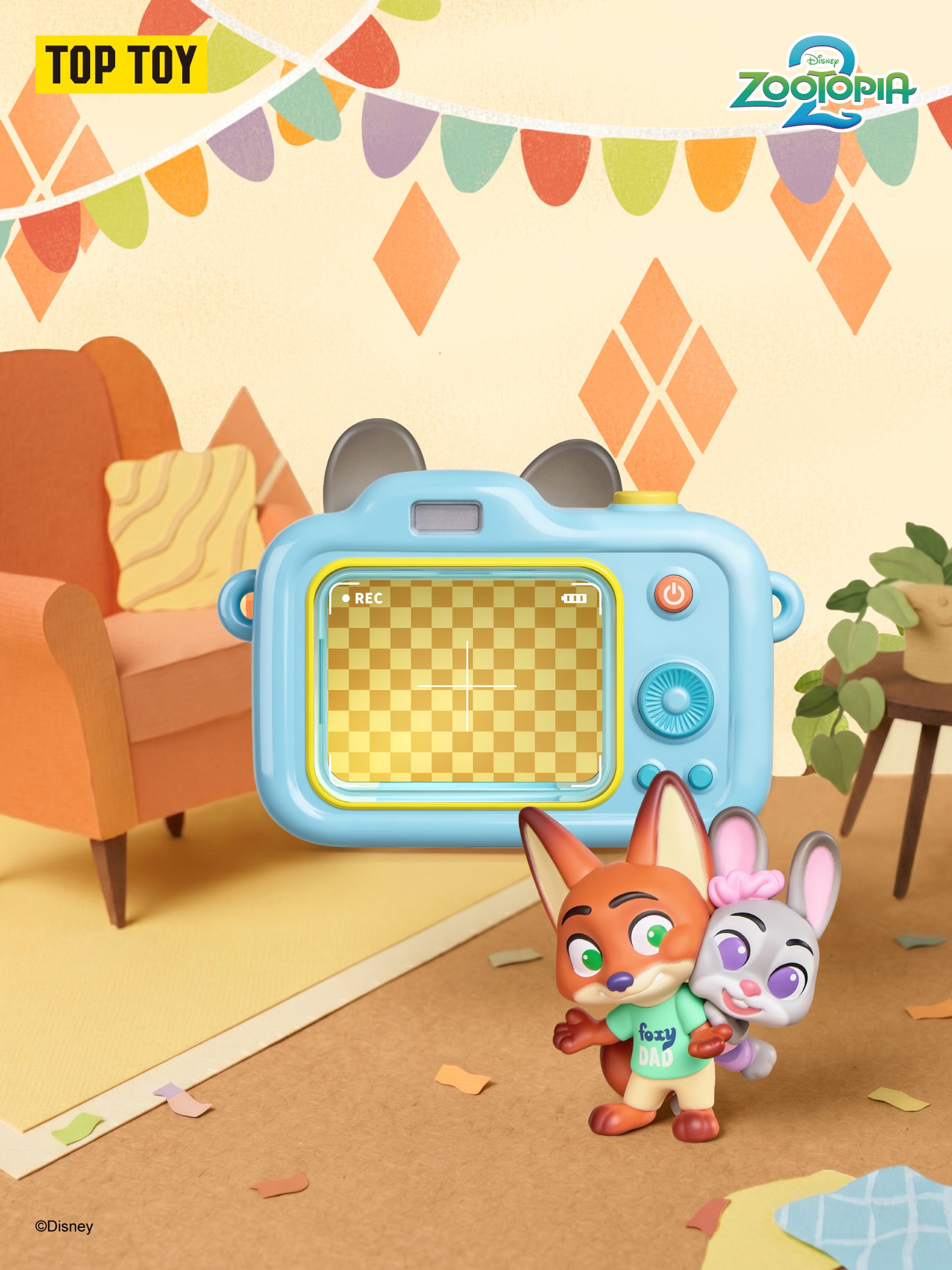 Disney Zootopia 2 Judy & Nick Frozen Moments Series Figures Blind Box