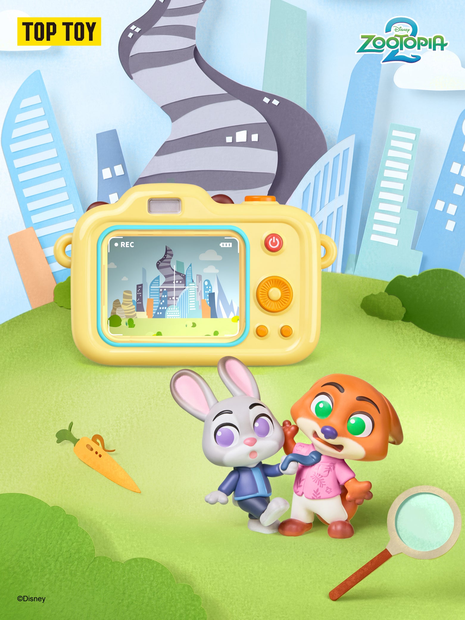 Disney Zootopia 2 Judy & Nick Frozen Moments Series Figures Blind Box