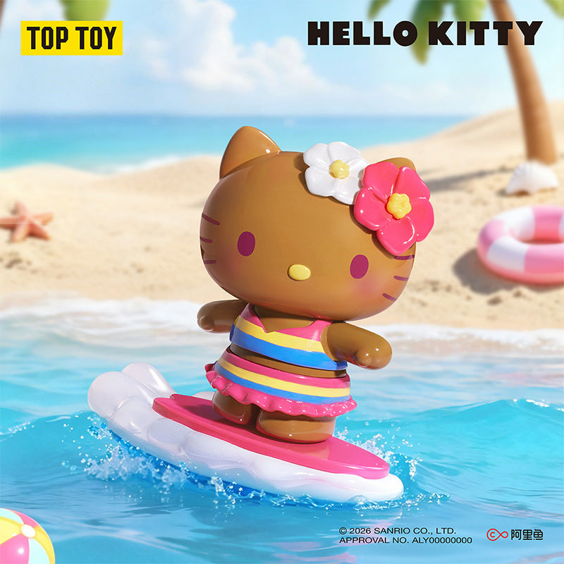 Hello Kitty Summer Beach Series Figures Blind Box