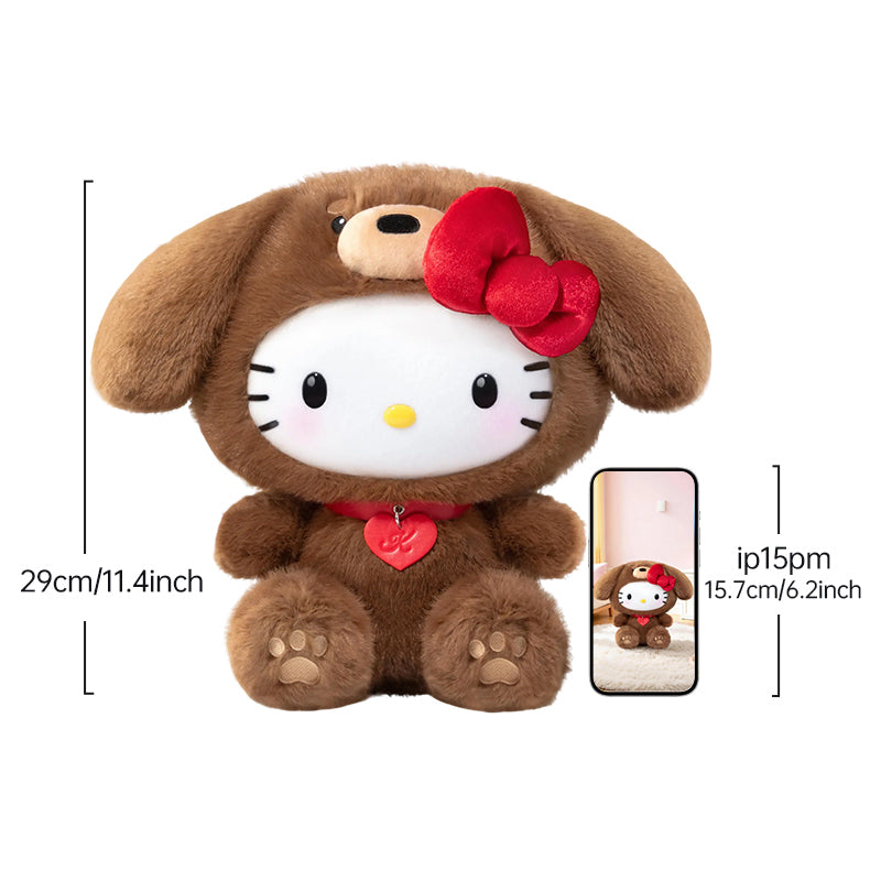 Hello Kitty Lucky Dachshund & Comfort Poodle Series Plush Figure 400% size 2