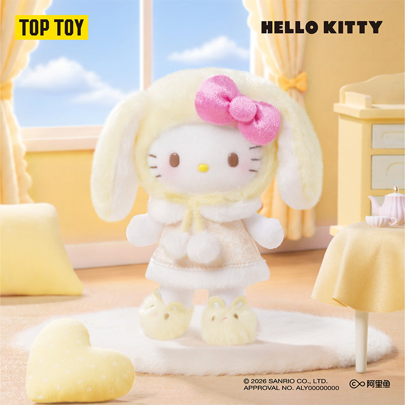Hello Kitty Lop Ear Bunny Series Plush Pendant Blind Box