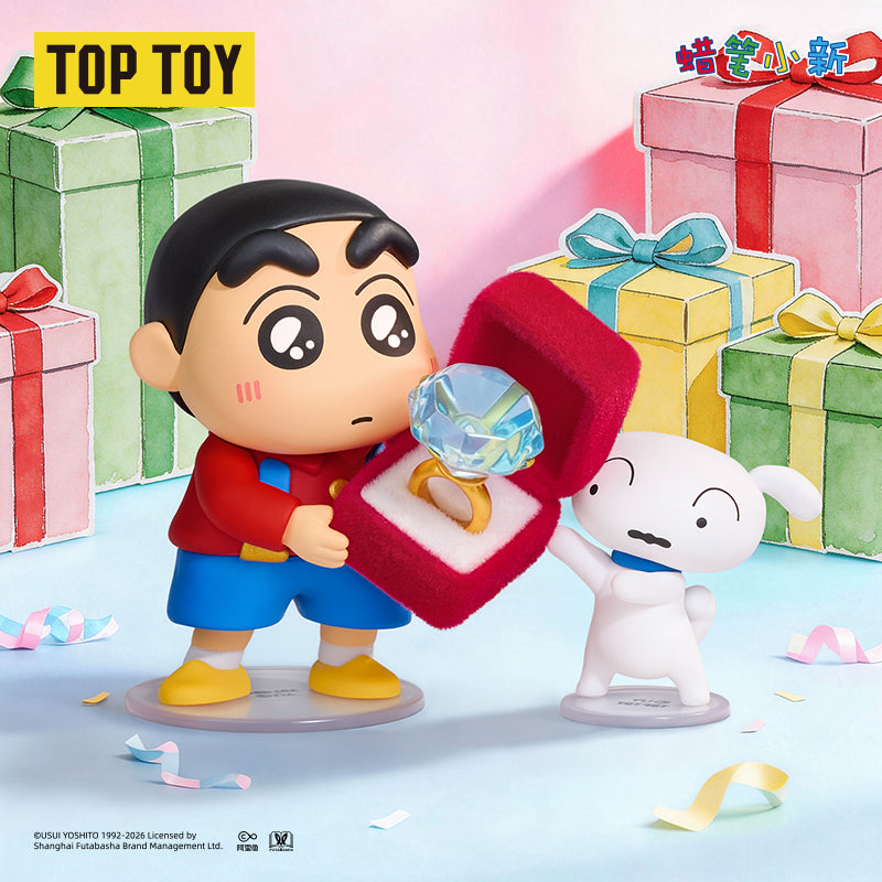 CRAYON SHINCHAN Shape Of Love Series Figures Blind Box