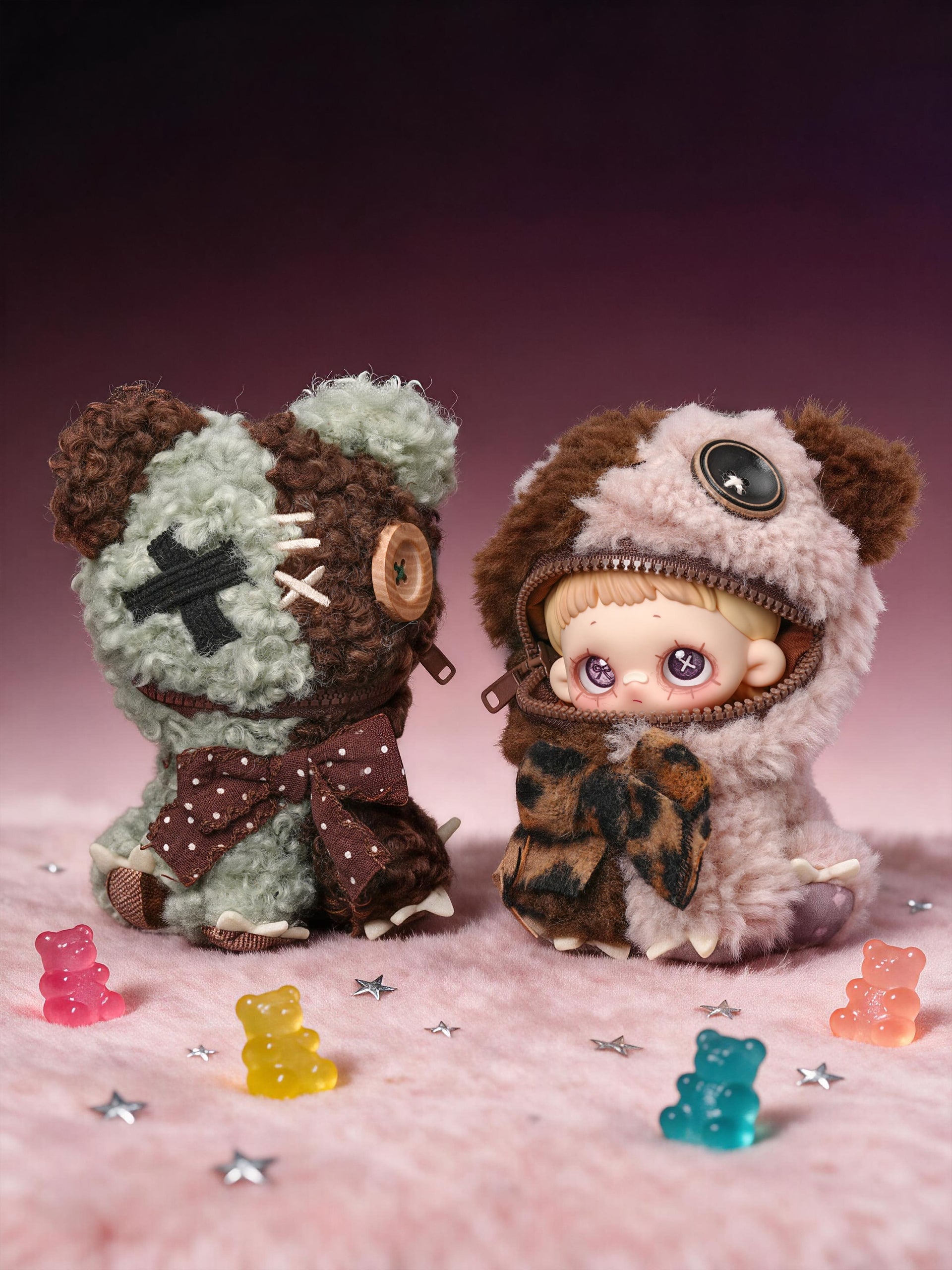 MayMei Greedy Bear Series Plush Doll Blind Box