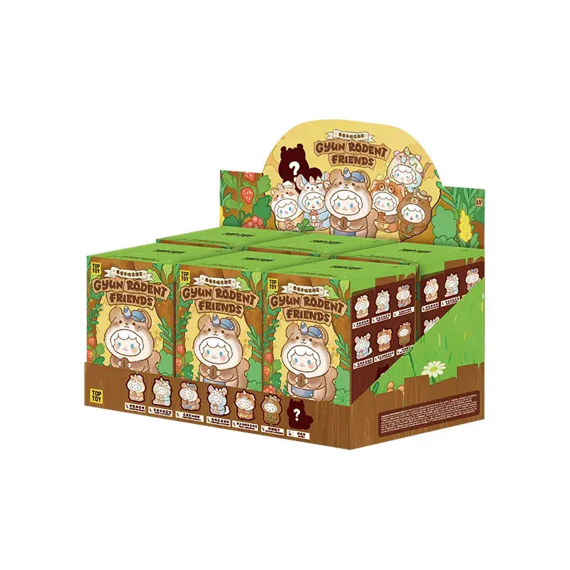 MEE MEE Rodent Friends Series Vinyl Plush Blind Box