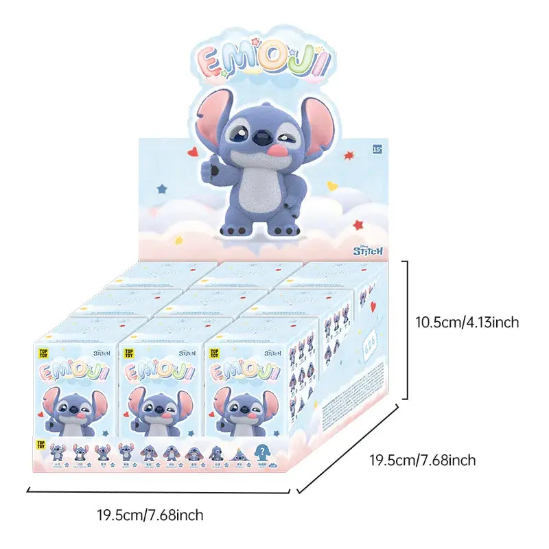 ディズニー スティッチ エモジシリーズ フィギュア ブラインドボックス size 3