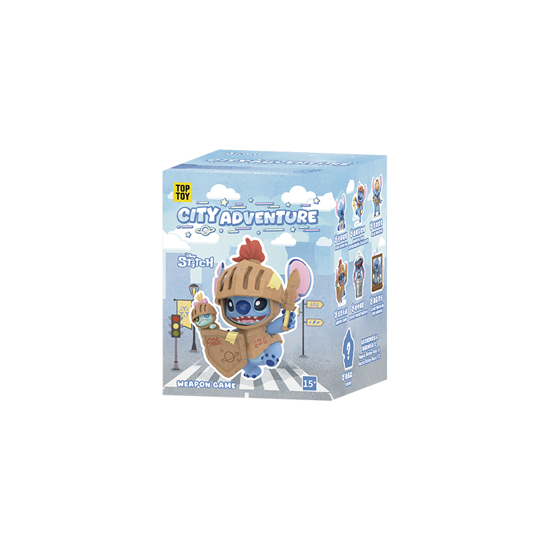 Stitch City Adventure series ฟิกเกอร์กล่องตาบอด