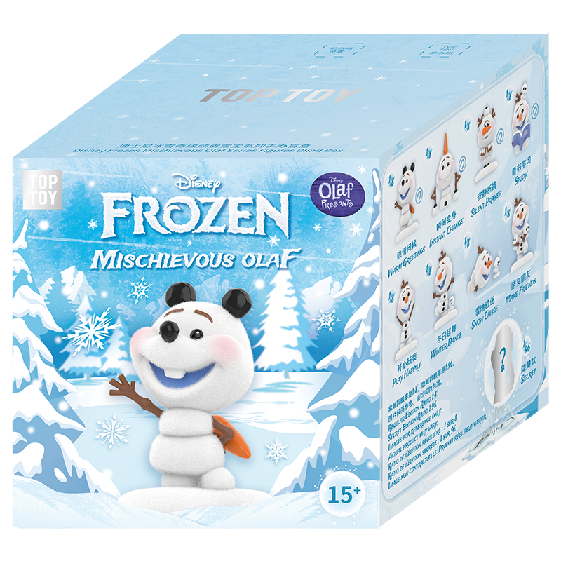 Disney Frozen Mischievous Olaf Series Figures Blind Box