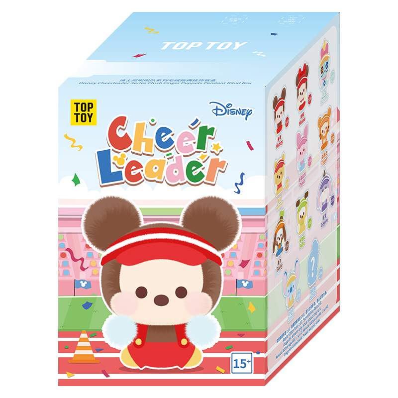 TOPTOY Disney チアリーダーcheerleaderコンプリートセット ディズニー チアリーダーシリーズ ぬいぐるみ 指人形ペンダント