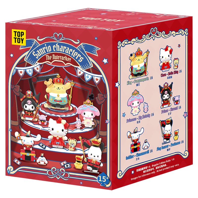 SANRIO The Nutcracker Series Figures Blind Box Christmas Gift