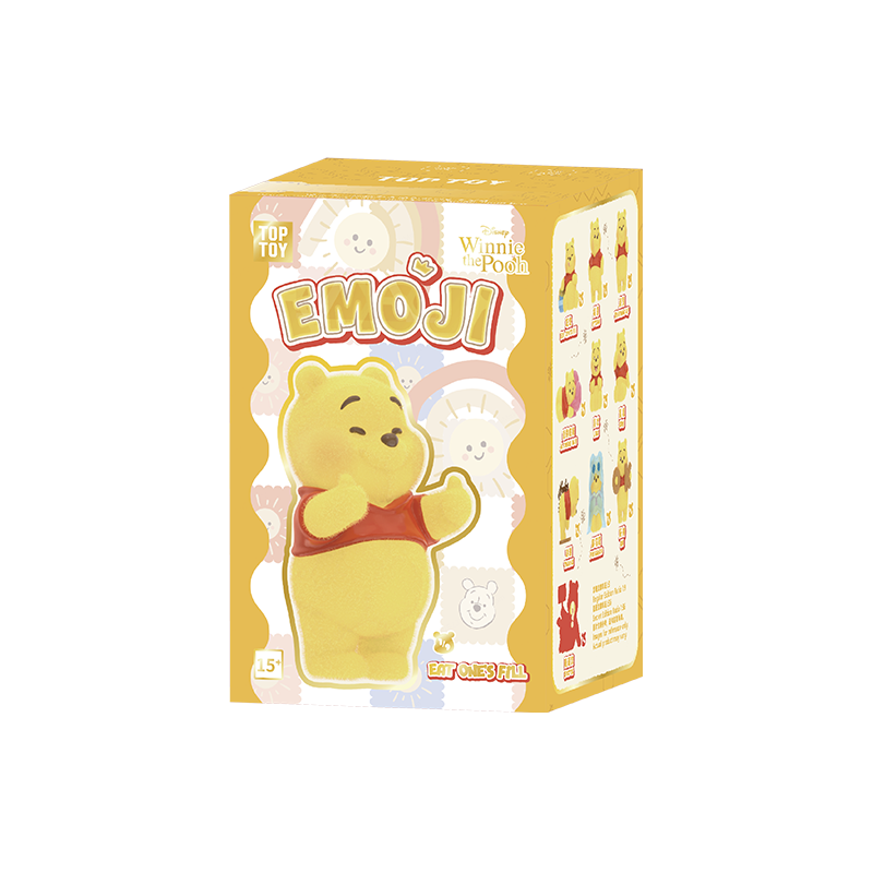 プーさん（感謝）/8 ディズニー くまのプーさん 絵文字シリーズ ブラインドボックス – TOPTOY