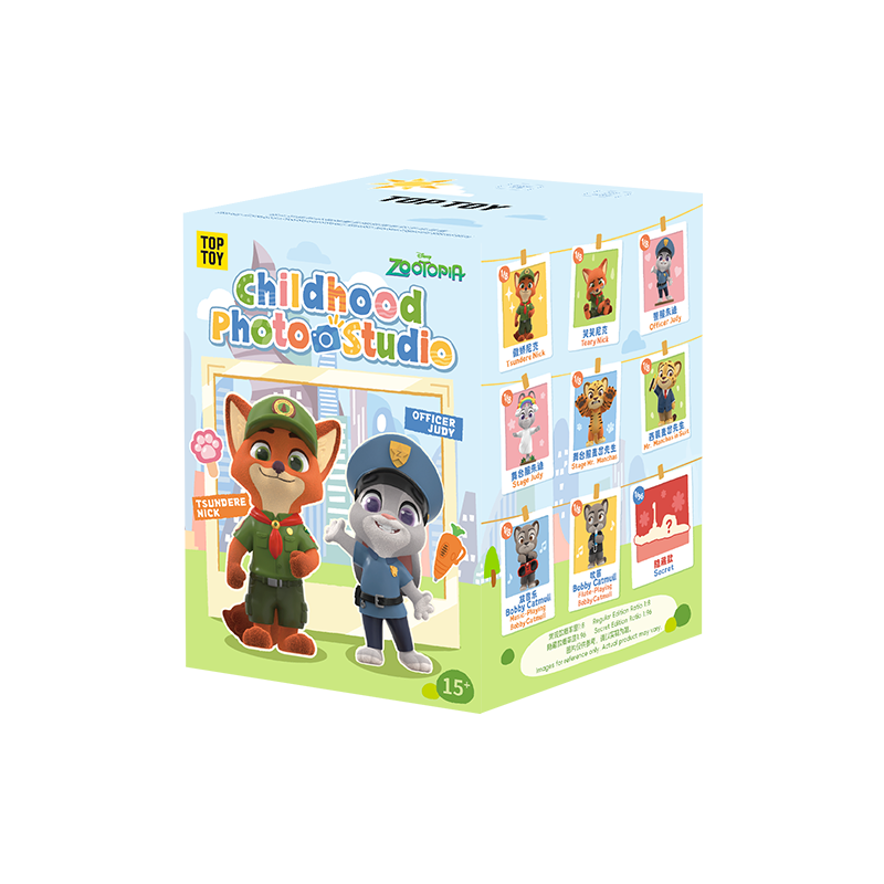 Disney Zootopia Childhood Photo Studio Series Figures Blind Box