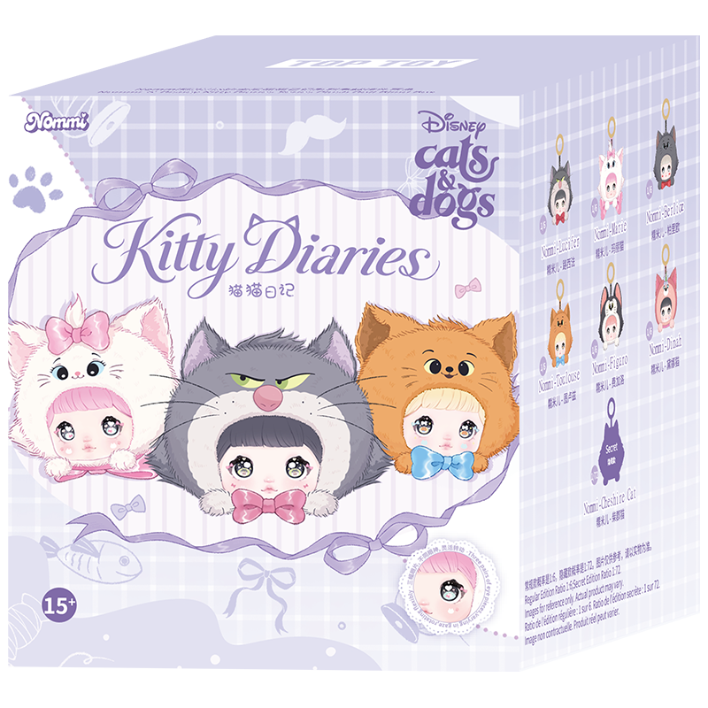 Nommi × Disney Kitty Diaries Series Plush Doll Blind Box