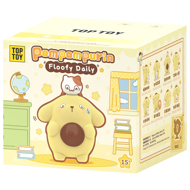 Pompompurin Floofy Daily Series Figures Blind Box