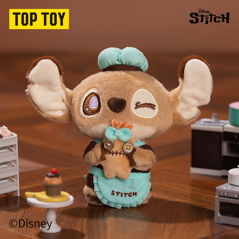 Disney Stitch Chocolate Factory Series Plush Charm Blind Box