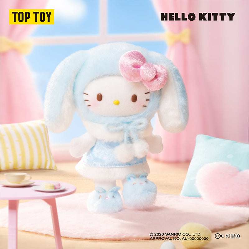 Hello Kitty Lop Ear Bunny Series Plush Pendant Blind Box
