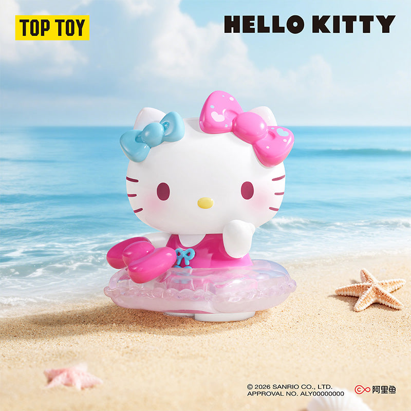 Hello Kitty Summer Beach Series Figures Blind Box